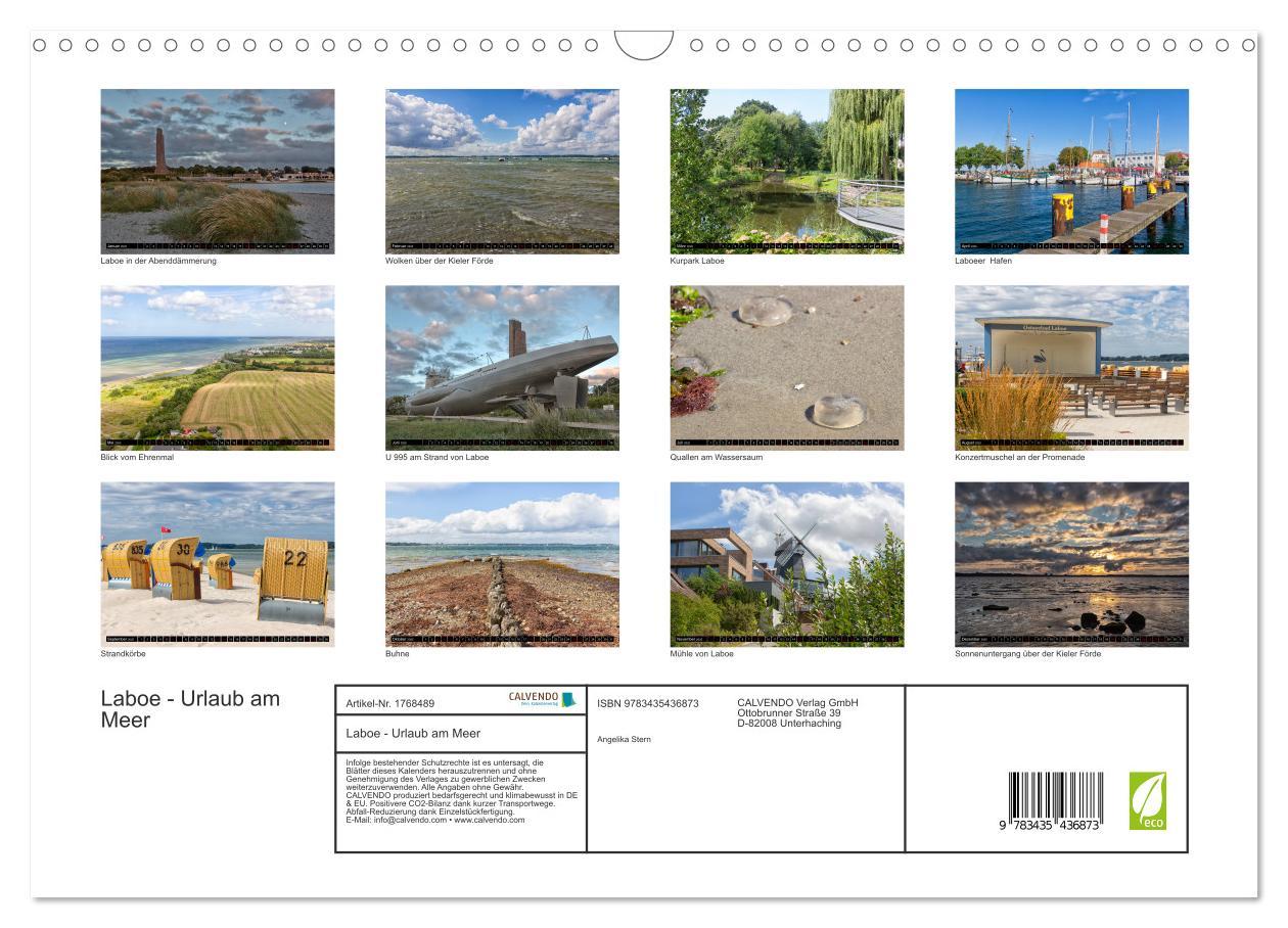 Bild: 9783435436873 | Laboe - Urlaub am Meer (Wandkalender 2025 DIN A3 quer), CALVENDO...