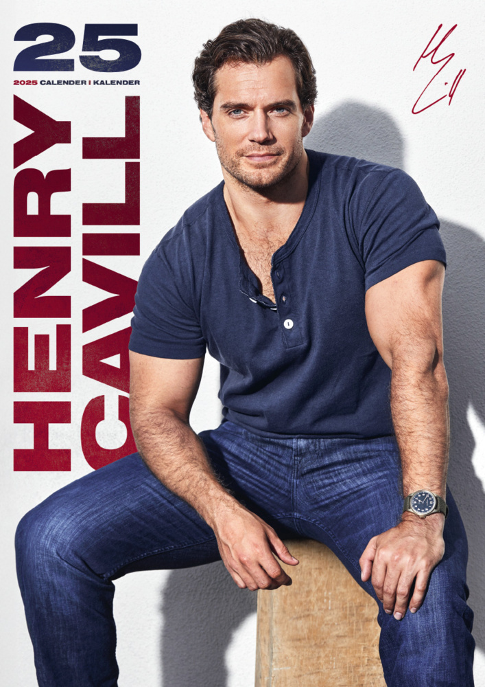 Cover: 9798893610772 | Henry Cavill Kalender 2025 | Der Star aus The Witcher | Kalender