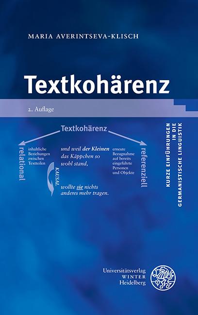 Cover: 9783825369019 | Textkohärenz | Maria Averintseva-Klisch | Taschenbuch | VIII | Deutsch