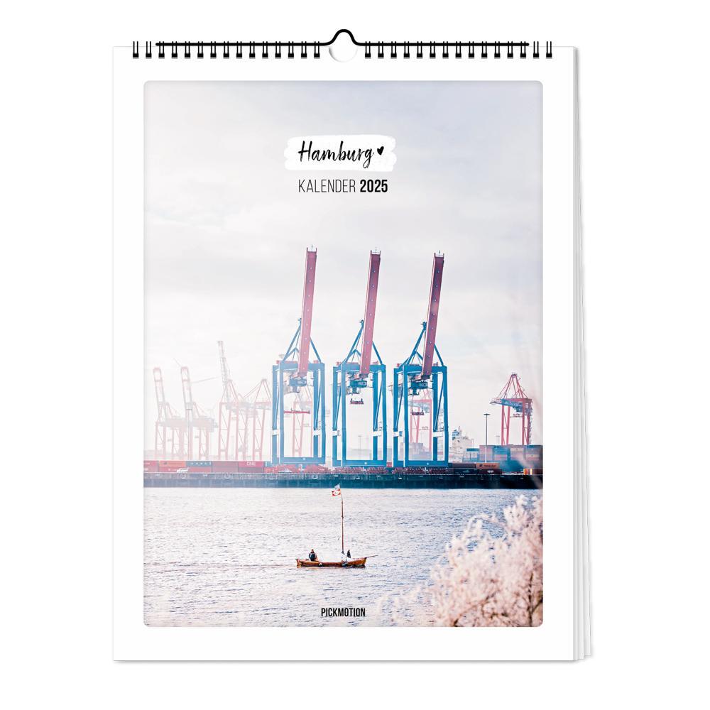 Cover: 4251781179317 | Wandkalender 2025 - Hamburg | Pickmotion | Kalender | Deutsch | 2025