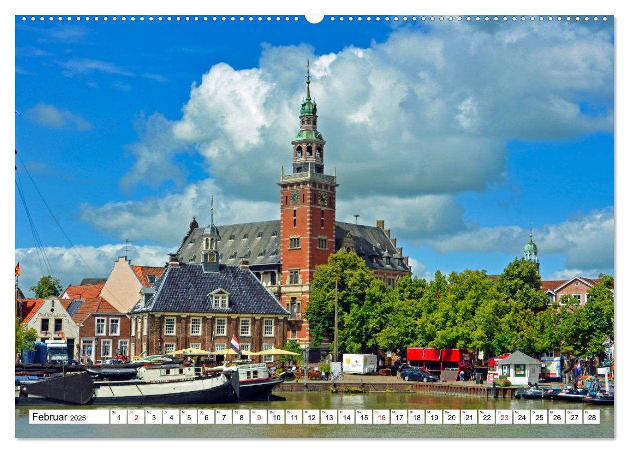 Bild: 9783435160891 | Leer - Perle Ostfrieslands (Wandkalender 2025 DIN A2 quer),...