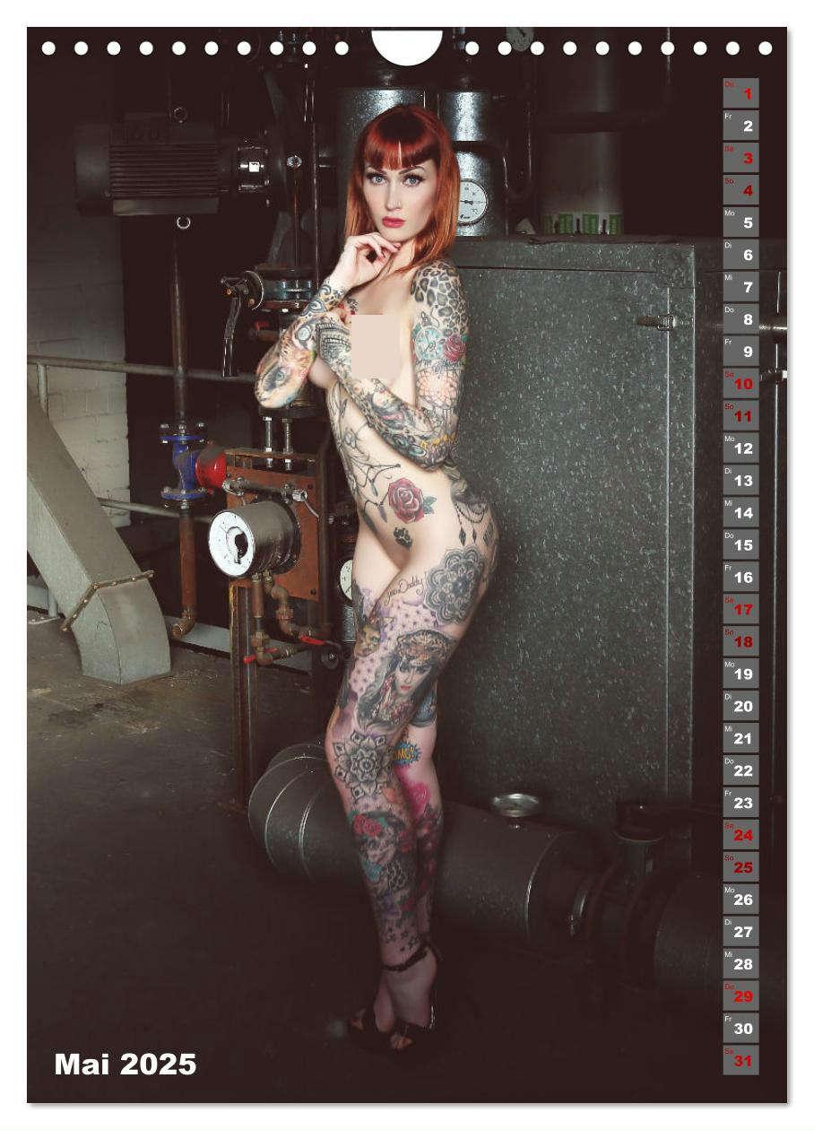 Bild: 9783435901395 | Beauty Tattoo Girls 2025 (Wandkalender 2025 DIN A4 hoch), CALVENDO...