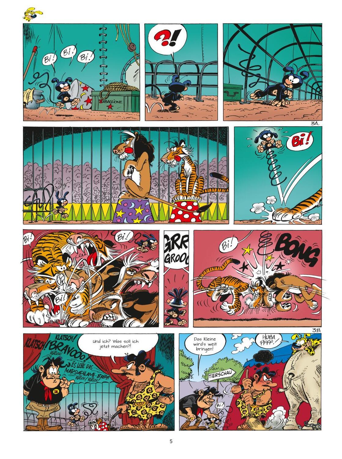 Bild: 9783551796806 | Marsupilami 32: Manege frei! | André Franquin (u. a.) | Taschenbuch