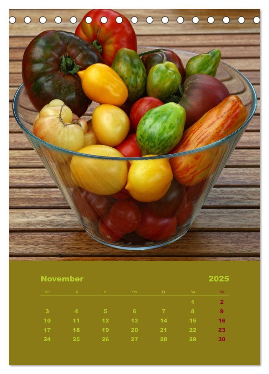 Bild: 9783457054673 | Tomaten - Alles BIO! (Tischkalender 2025 DIN A5 hoch), CALVENDO...