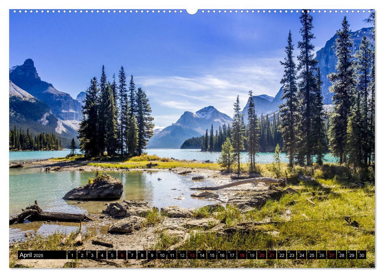 Bild: 9783435831999 | West-Kanada (Wandkalender 2025 DIN A2 quer), CALVENDO Monatskalender