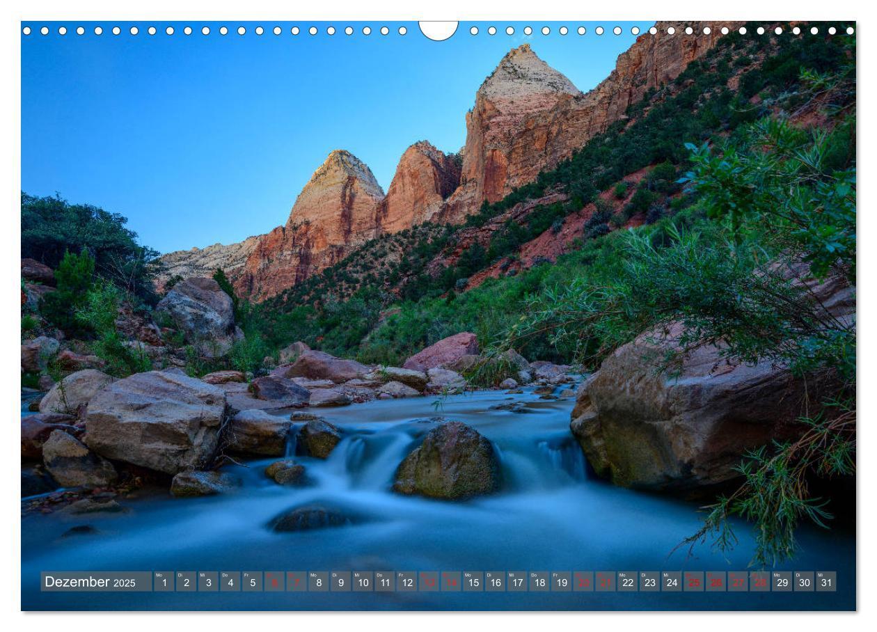 Bild: 9783435119875 | Nationalparks der USA (Wandkalender 2025 DIN A3 quer), CALVENDO...