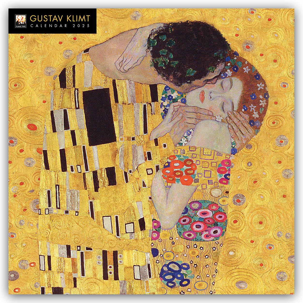 Cover: 9781835620328 | Gustav Klimt 2025 | Original Flame Tree Publishing-Kalender [Kalender]