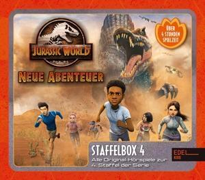 Cover: 4029759174721 | Jurassic World - Neue Abenteuer: Staffelbox 4 | Audio-CD | 3 Audio-CDs