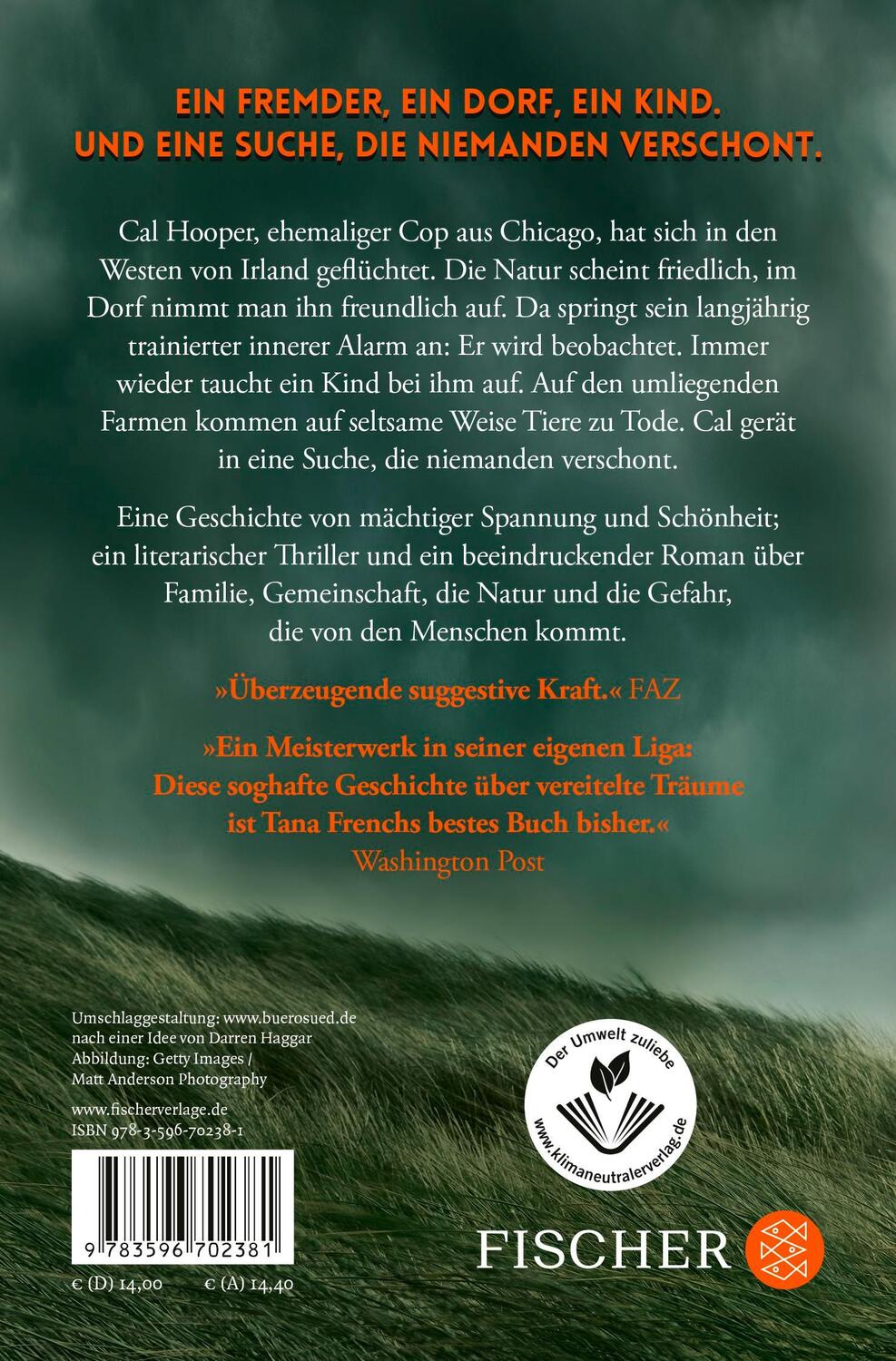 Rückseite: 9783596702381 | Der Sucher | Tana French | Taschenbuch | 496 S. | Deutsch | 2022