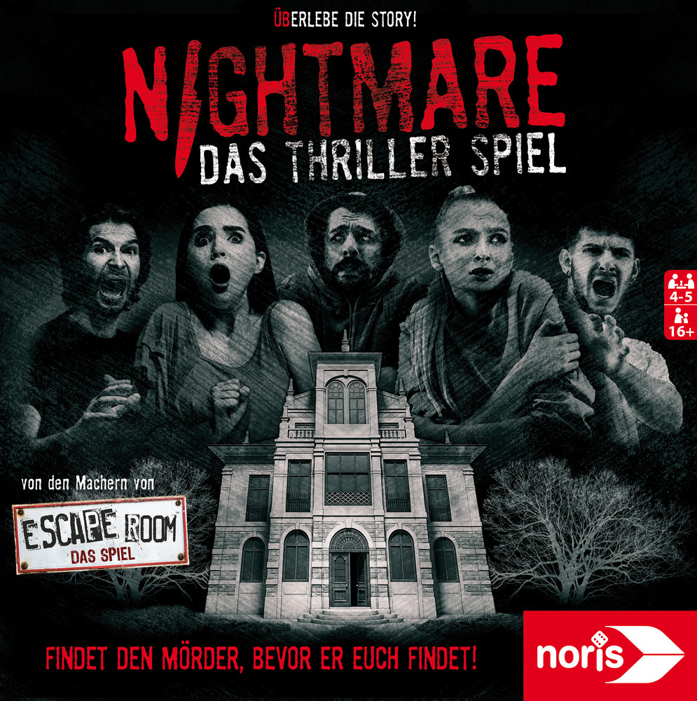 Cover: 4000826003458 | Nightmare Das Thriller Spiel (Spiel) | Noris Spiele | Spiel | Deutsch