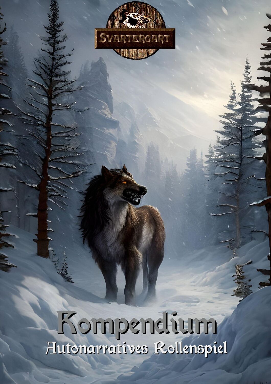 Cover: 9783758314704 | Svartergart Kompendium: Autonarratives Rollenspiel | Cord Graven