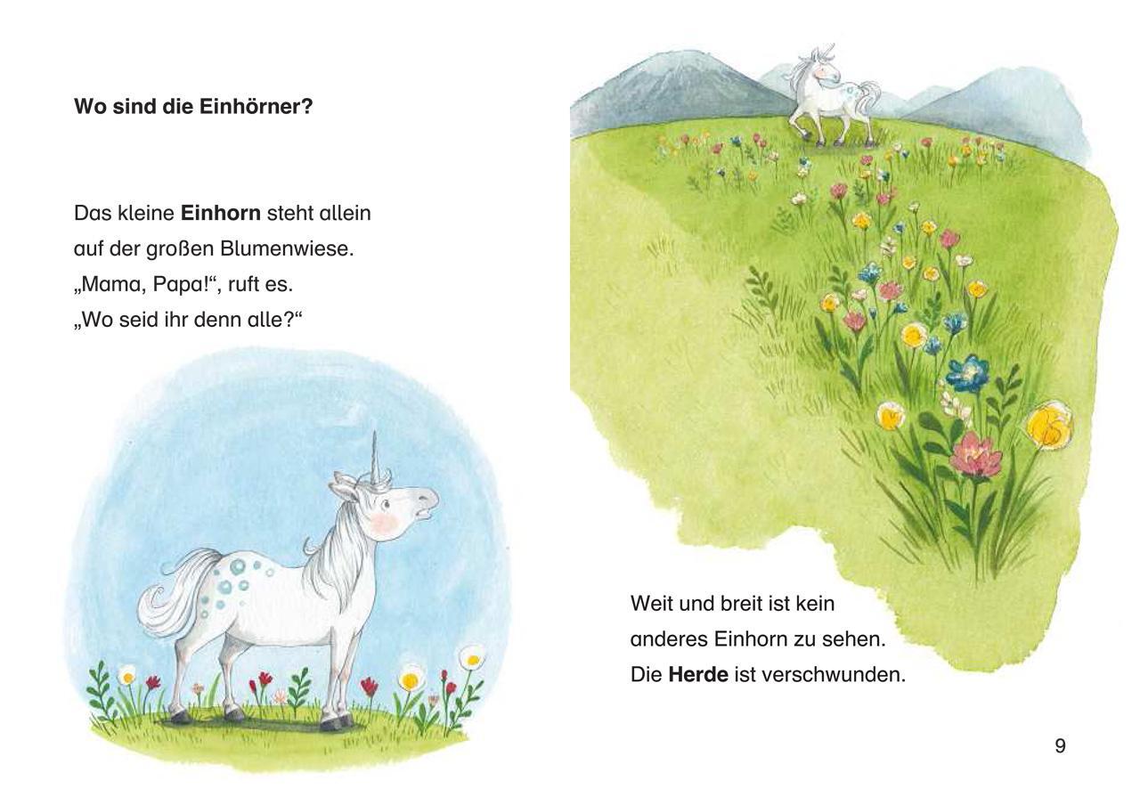 Bild: 9783785586020 | Leselöwen 1. Klasse - Ein Stern für das kleine Einhorn | Annette Moser