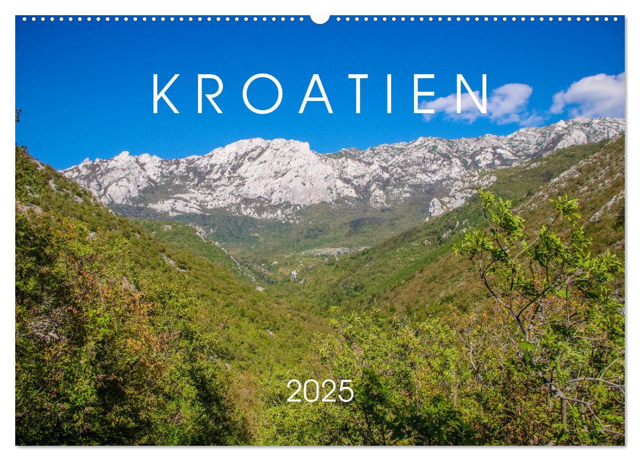 Cover: 9783435400317 | Kroatien 2025 (Wandkalender 2025 DIN A2 quer), CALVENDO Monatskalender