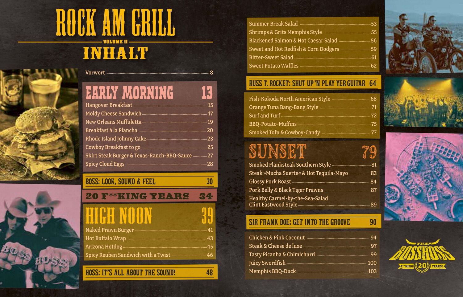 Bild: 9783517103464 | The BossHoss - Rock am Grill Volume II | Neue Rezepte der Kultband