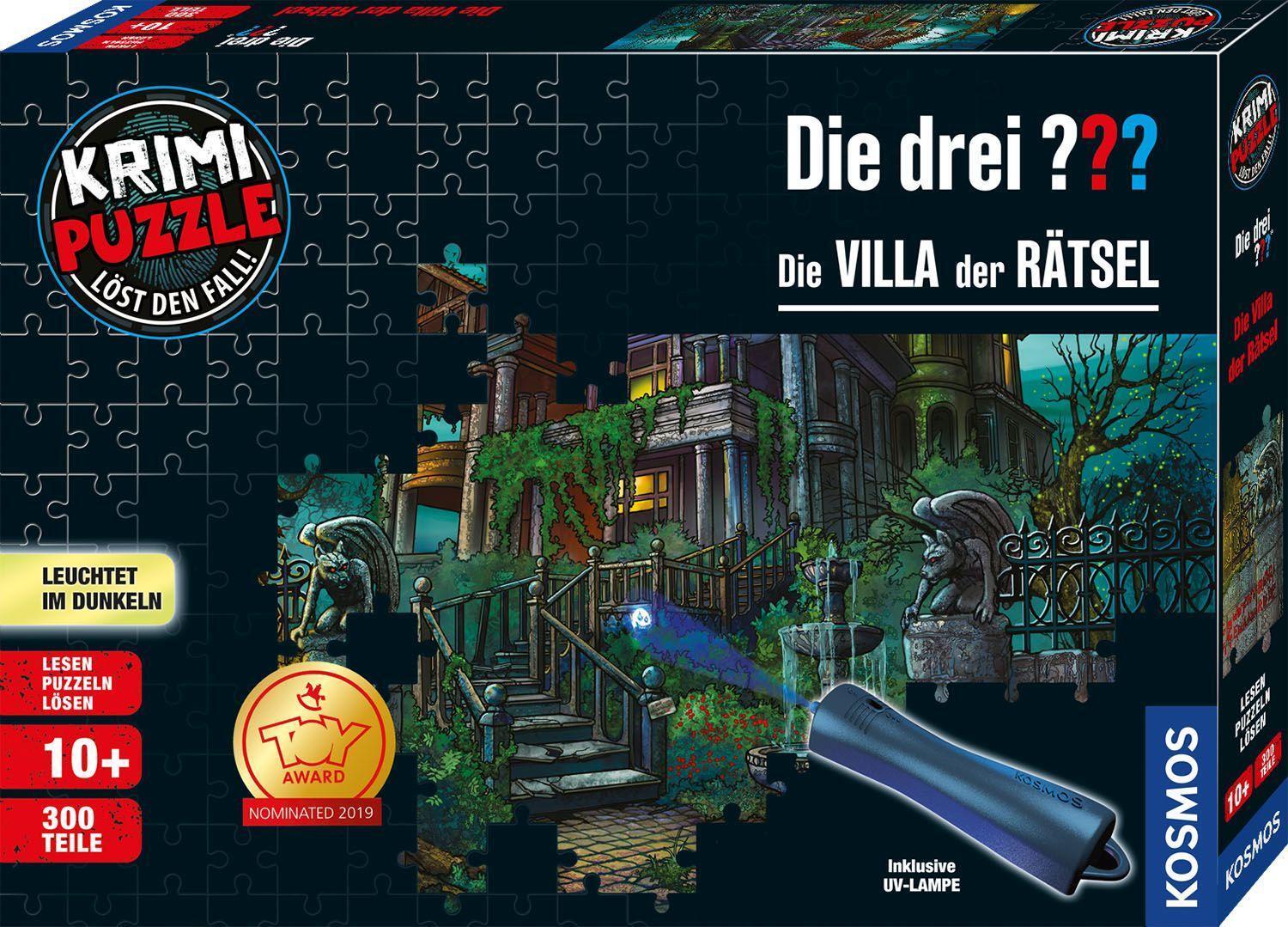 Cover: 4002051697976 | Krimipuzzle ??? 300 Teile / Die Villa der Rätsel (drei Fragezeichen)