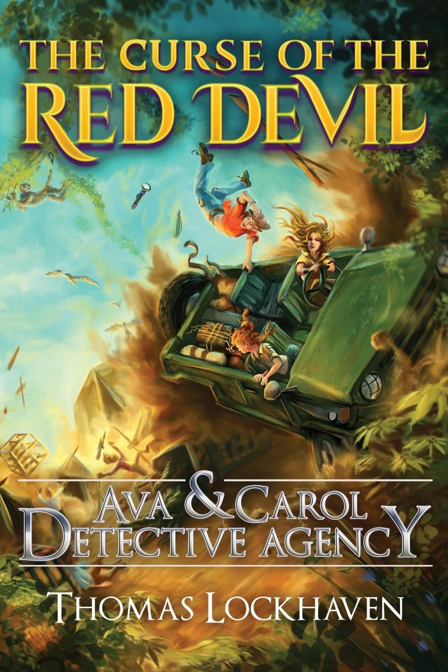 Cover: 9781947744516 | The Curse of the Red Devil (Book 7) | Ava &amp; Carol Detective Agency