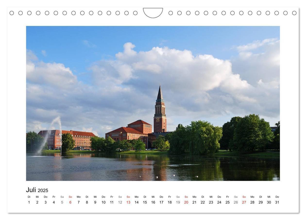 Bild: 9783435800032 | Kiel und Umland (Wandkalender 2025 DIN A4 quer), CALVENDO...