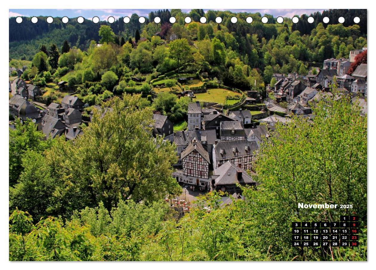 Bild: 9783435703111 | Eine Perle in der Eifel - Monschau (Tischkalender 2025 DIN A5...