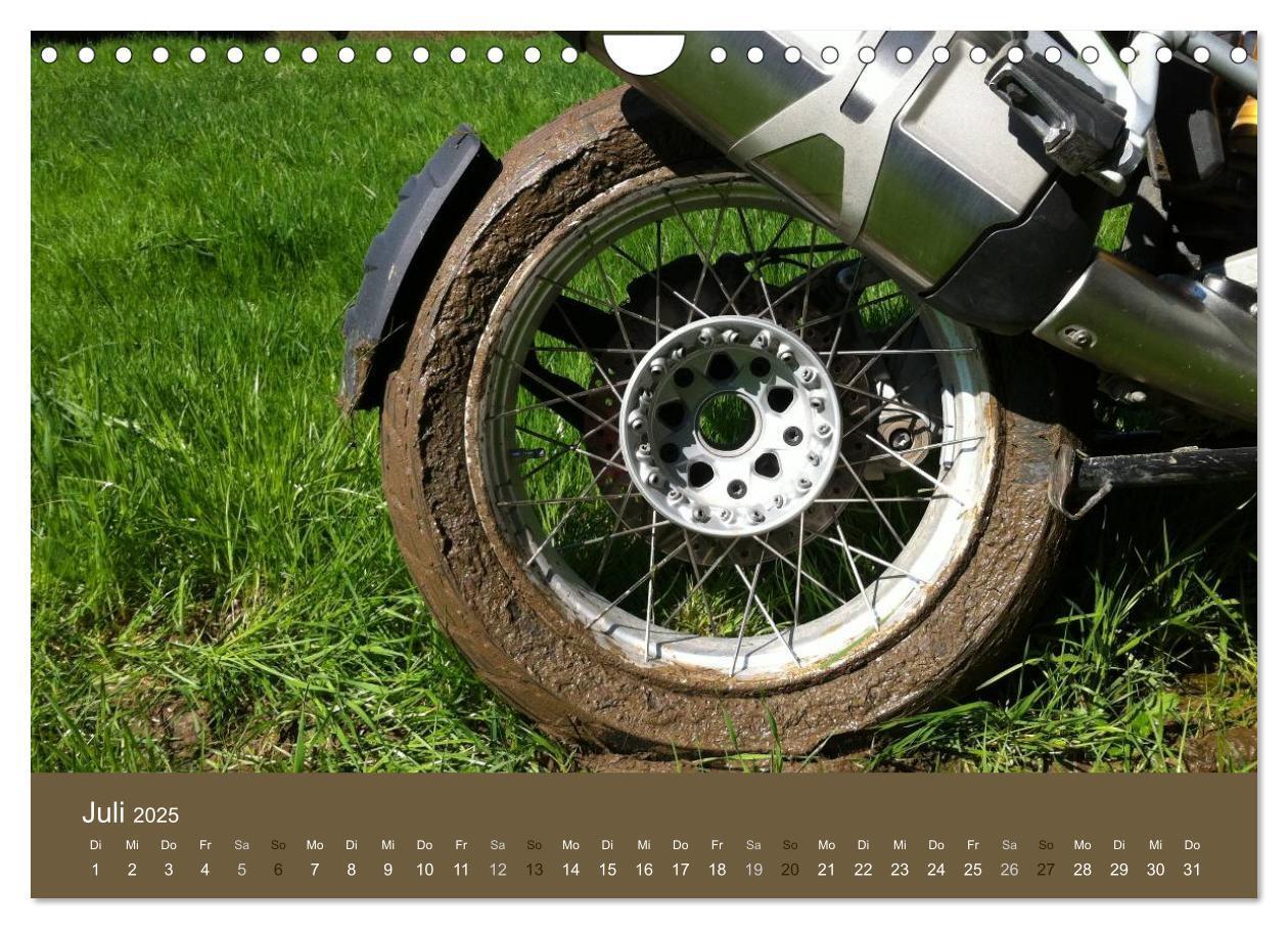 Bild: 9783435521913 | Freude an - Spaß mit der BMW GS (Wandkalender 2025 DIN A4 quer),...