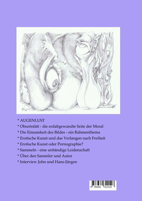 Rückseite: 9783384322128 | AUGENLUST | Erotische Kunst im Kulturkonflikt | Hans-Jürgen Döpp