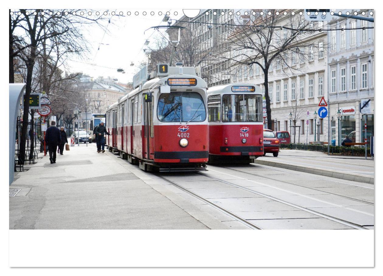 Bild: 9783435334513 | Mit der Bim durch Wien - Die Wiener Straßenbahn (Wandkalender 2025...