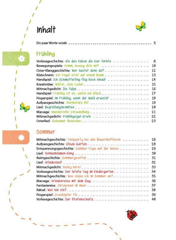 Bild: 9783960461159 | Das Kita-Jahreszeitenbuch Morgenkreis | für 3-6 Jahre | Taschenbuch