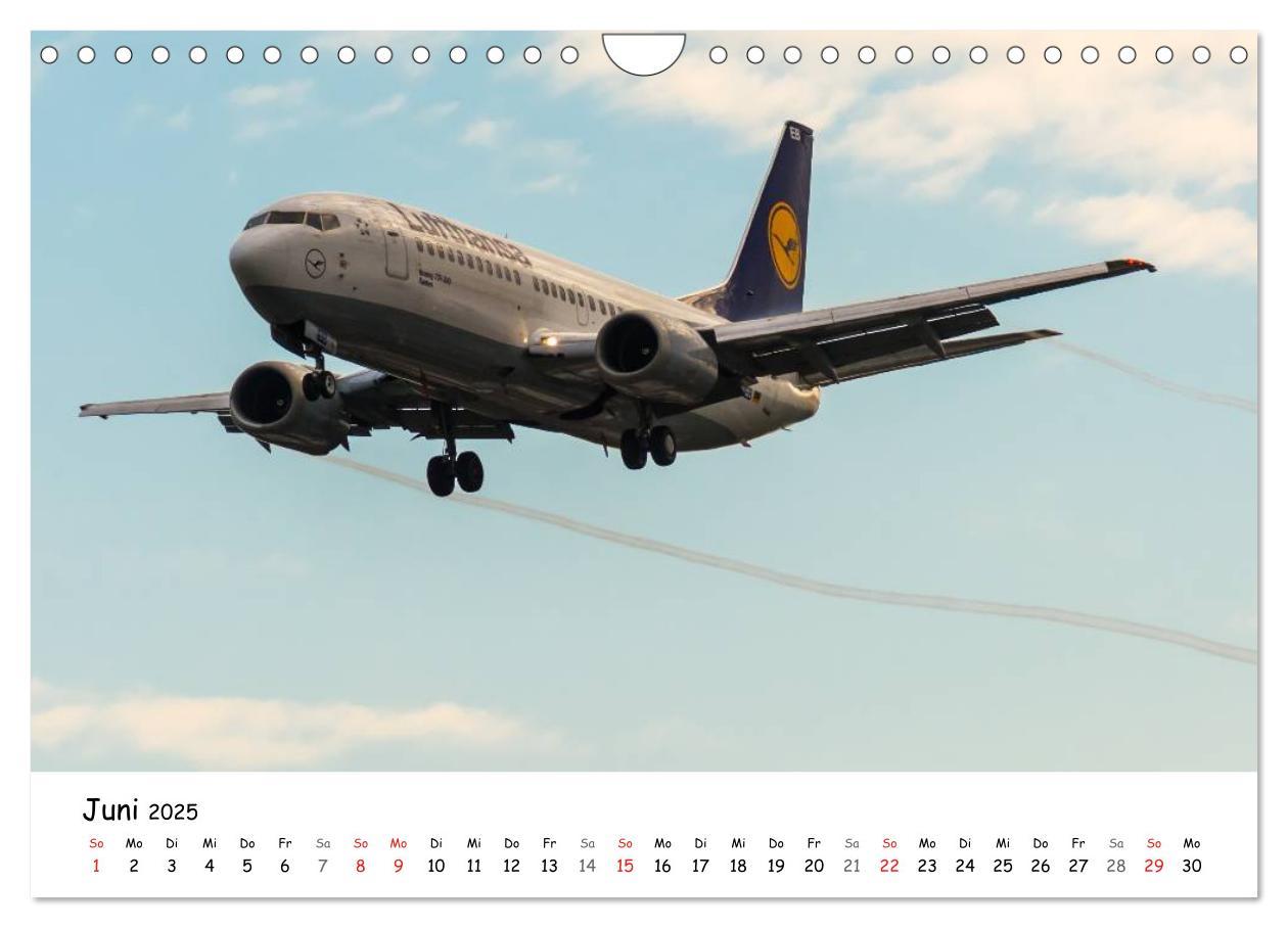 Bild: 9783435778812 | Airliners in Frankfurt (Wandkalender 2025 DIN A4 quer), CALVENDO...