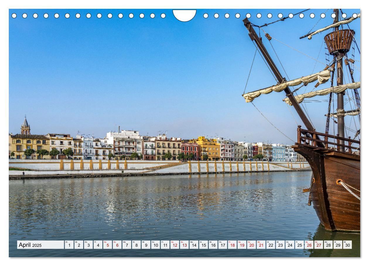 Bild: 9783383978920 | Andalusien - Sevilla (Wandkalender 2025 DIN A4 quer), CALVENDO...