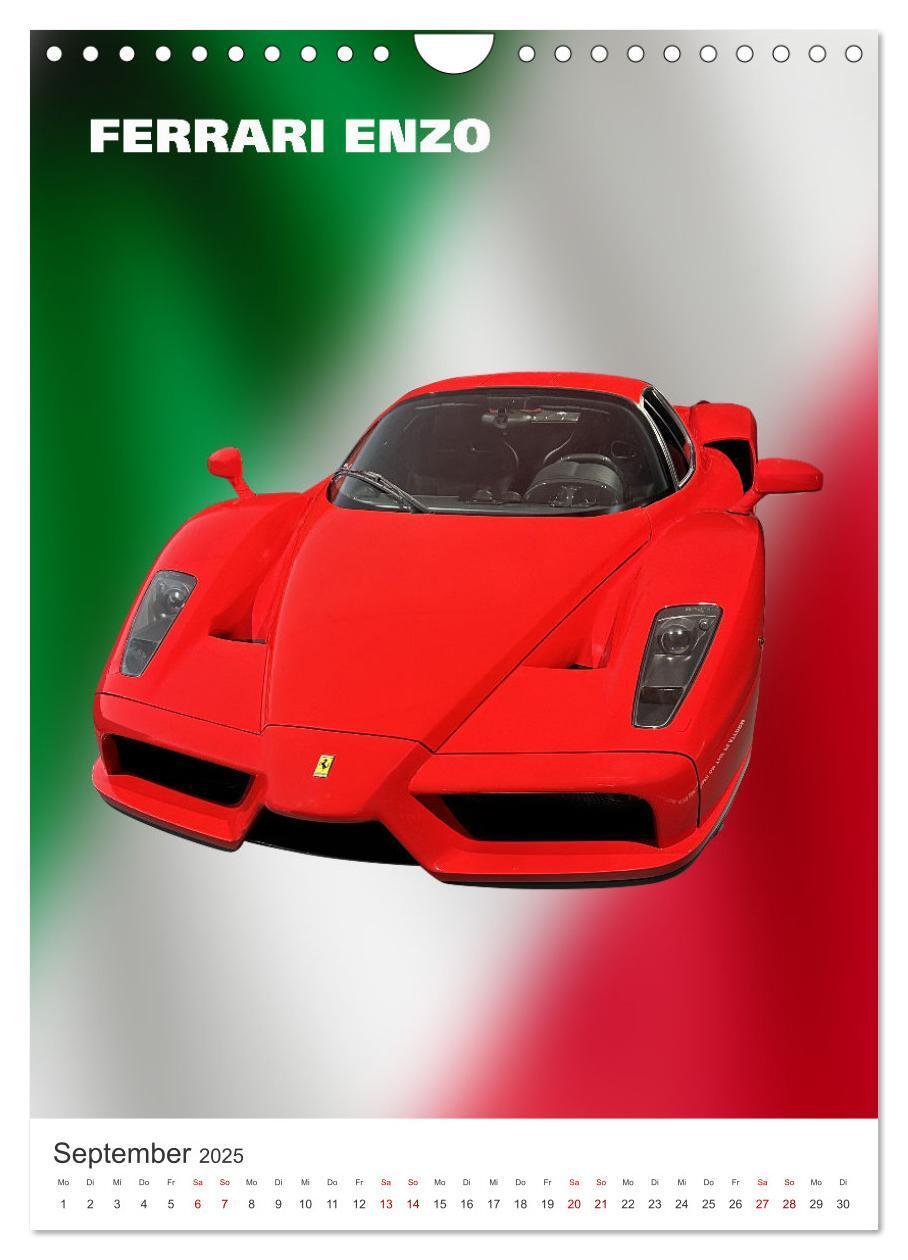 Bild: 9783435856541 | Il Mondo Ferrari (Wandkalender 2025 DIN A4 hoch), CALVENDO...