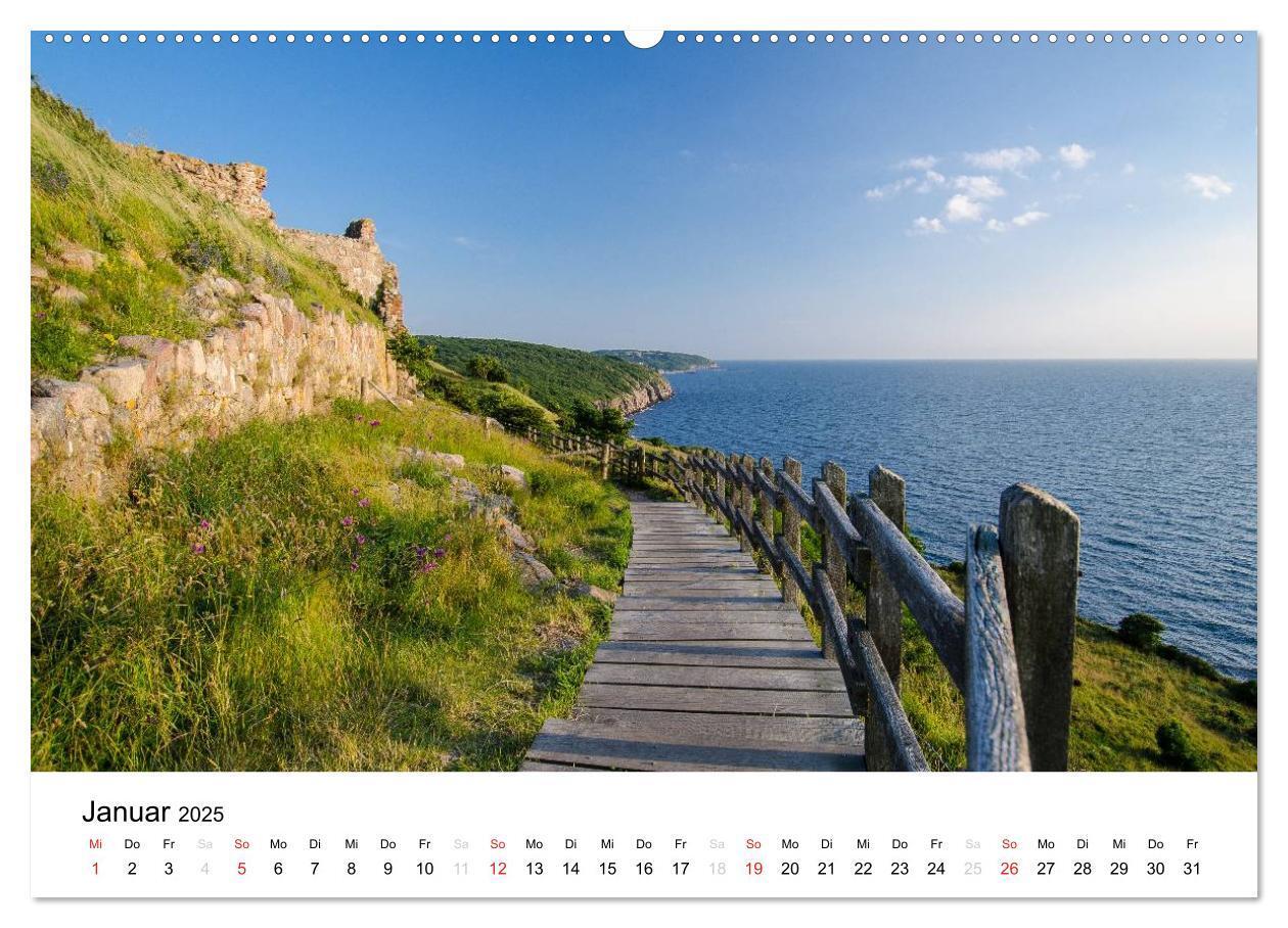 Bild: 9783435759644 | Bornholm (Wandkalender 2025 DIN A2 quer), CALVENDO Monatskalender | de