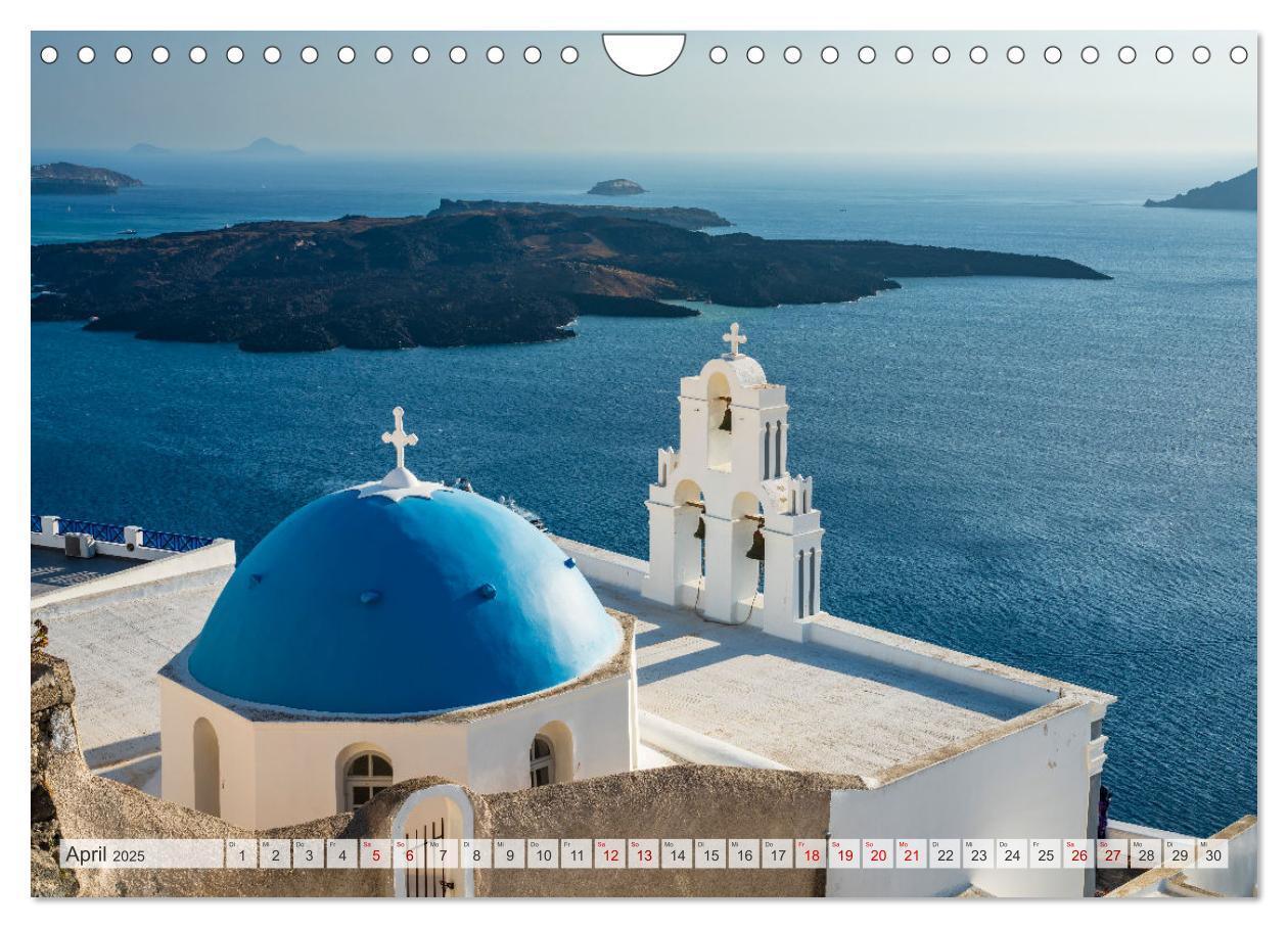 Bild: 9783383951268 | Wunderbares Santorini - Matteo Colombo (Wandkalender 2025 DIN A4...