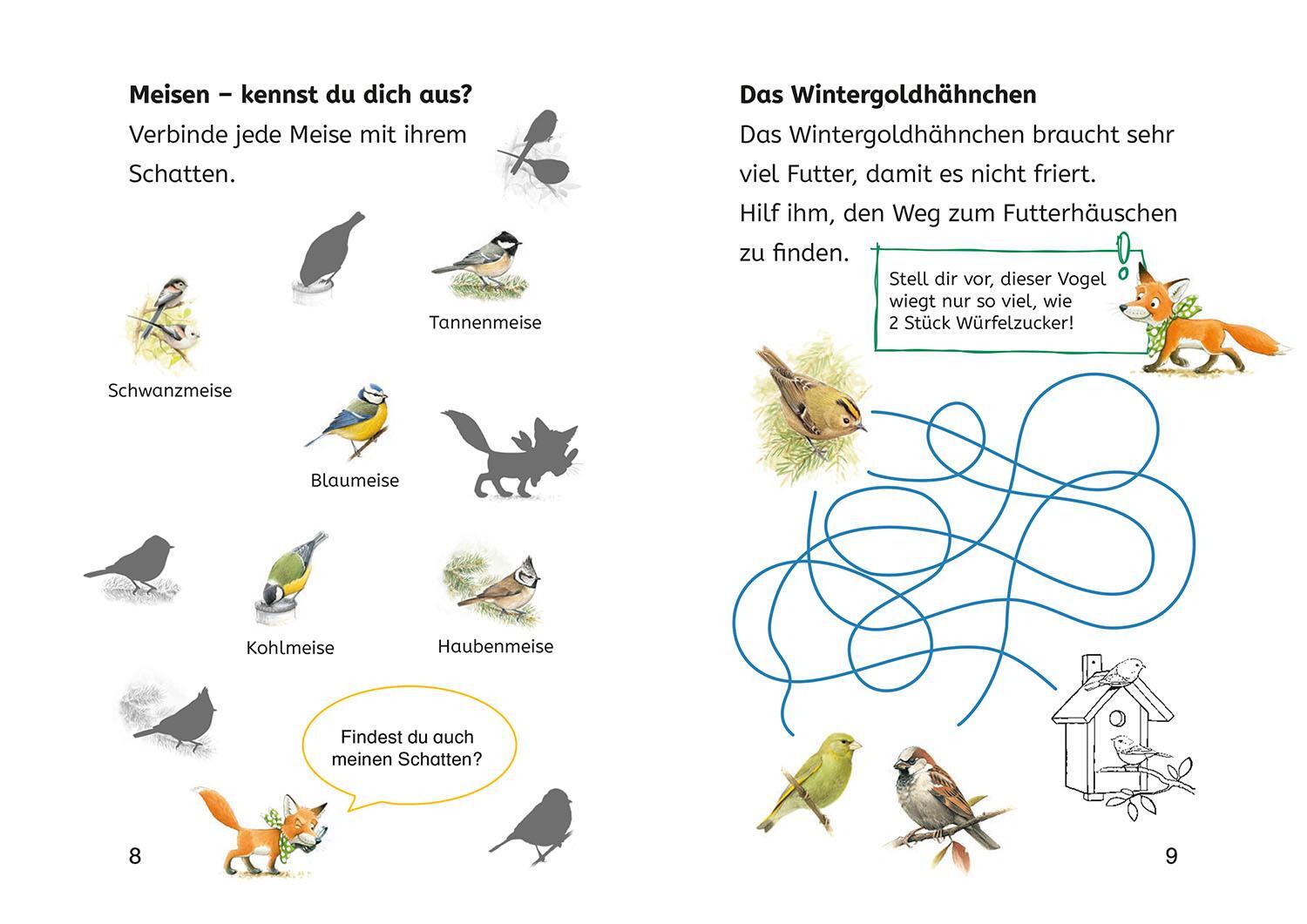 Bild: 9783440178188 | Lesen lernen mit Naturrätseln, Bücherhelden 2. Klasse, heimische Vögel