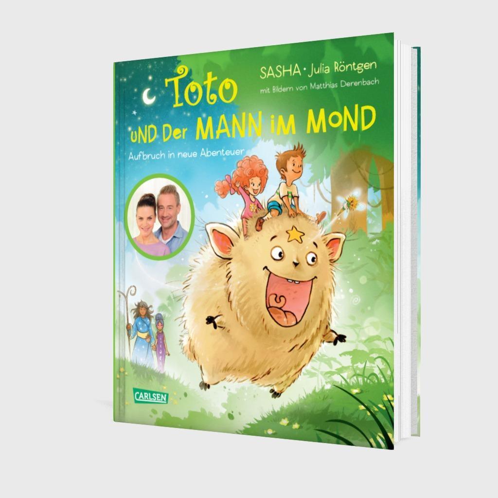 Bild: 9783551522450 | Toto und der Mann im Mond - Aufbruch in neue Abenteuer | Sasha (u. a.)