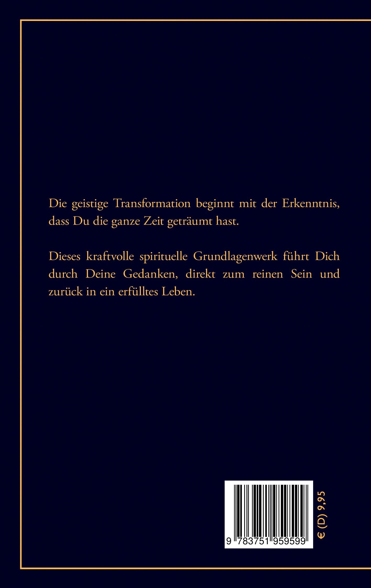 Rückseite: 9783751959599 | Erkenntnis | Ein spiritueller Wegweiser zu deinem wahren Selbst | Buch