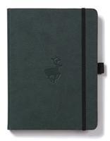 Cover: 5285003136719 | Dingbats A5+ Wildlife Green Deer Notebook - Dotted | Taschenbuch