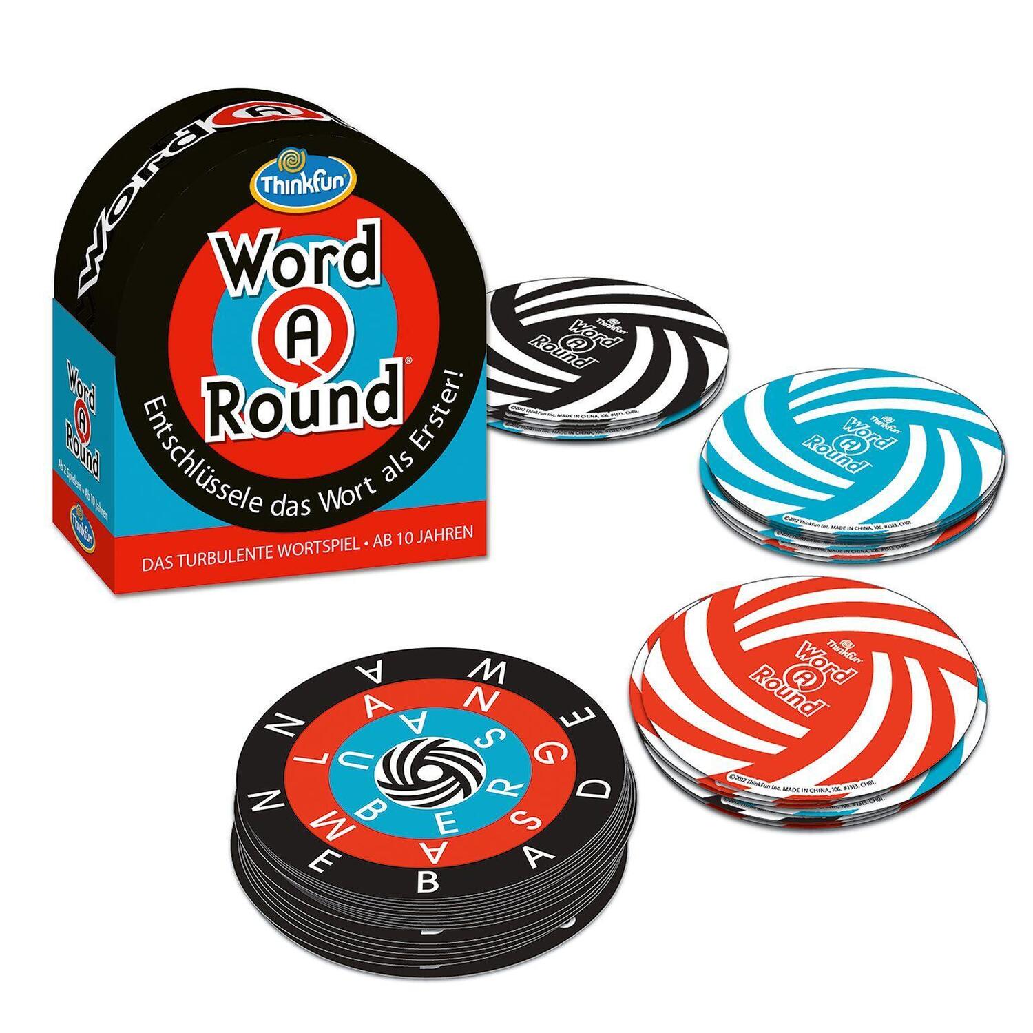 Bild: 4005556763078 | Word A Round(TM) | Entschlüssele das Wort als Erster! | ThinkFun