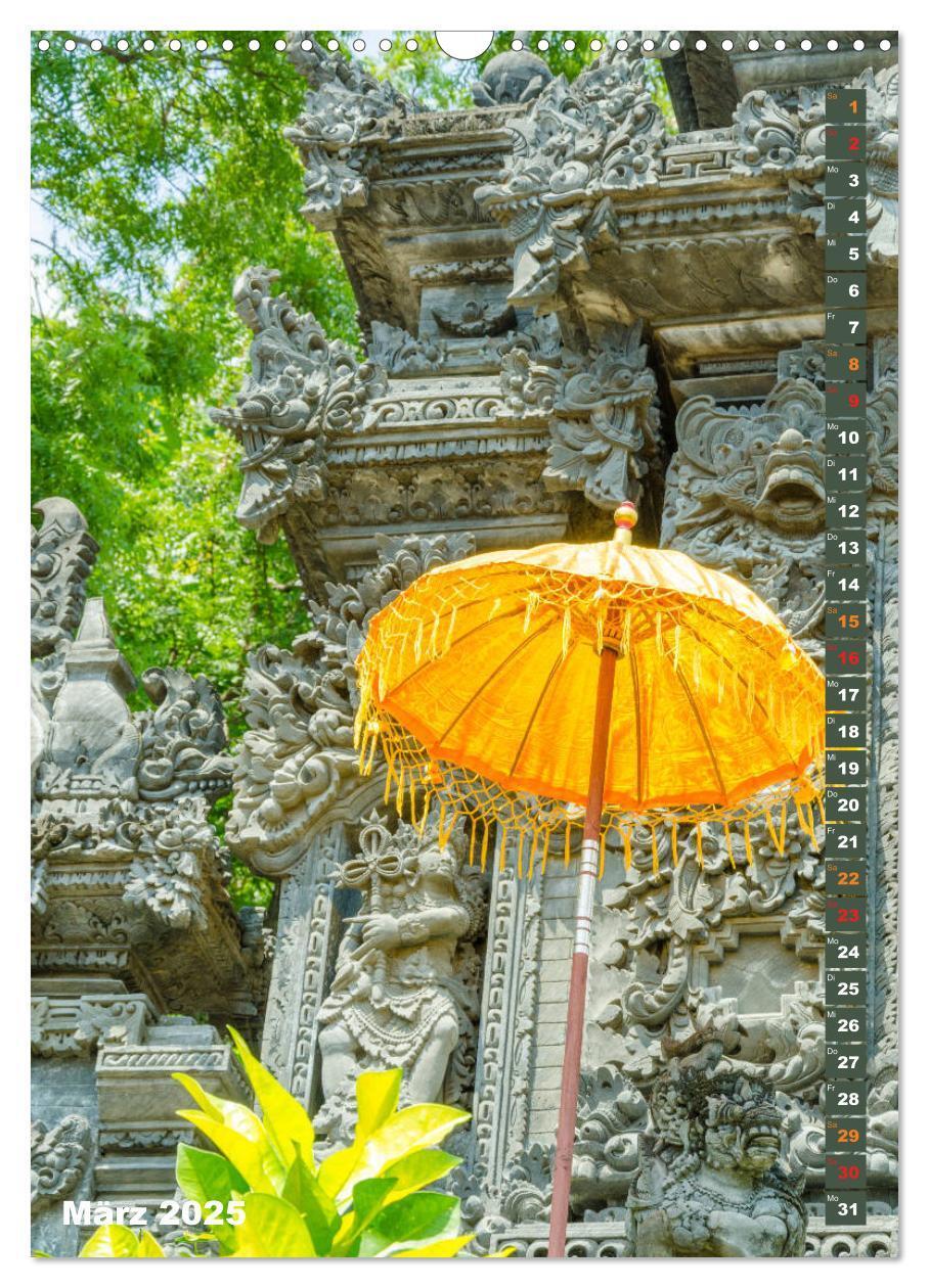 Bild: 9783435940288 | Exotisches Bali (Wandkalender 2025 DIN A3 hoch), CALVENDO...