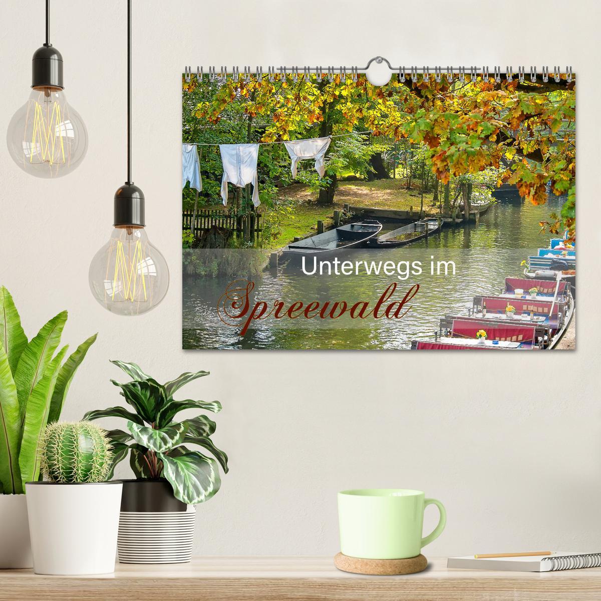 Bild: 9783435201105 | Unterwegs im Spreewald (Wandkalender 2025 DIN A4 quer), CALVENDO...