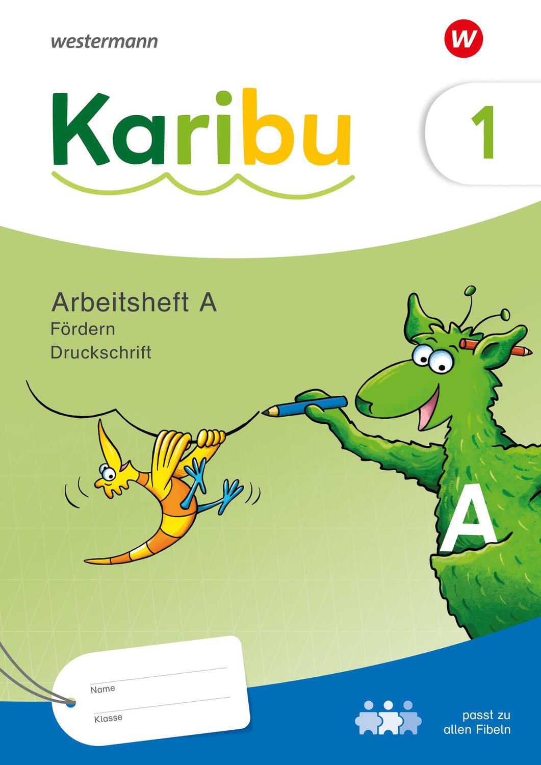 Cover: 9783141292787 | Karibu Arbeitsheft Fördern 1 (A) Druckschrift | Ausgabe 2024 | 84 S.