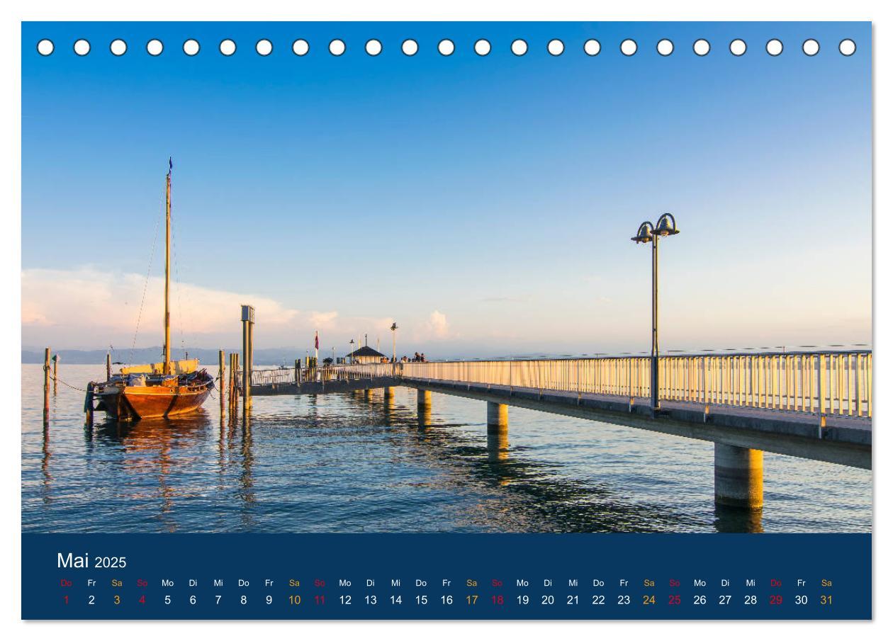 Bild: 9783435412228 | Ansichten vom Bodensee (Tischkalender 2025 DIN A5 quer), CALVENDO...