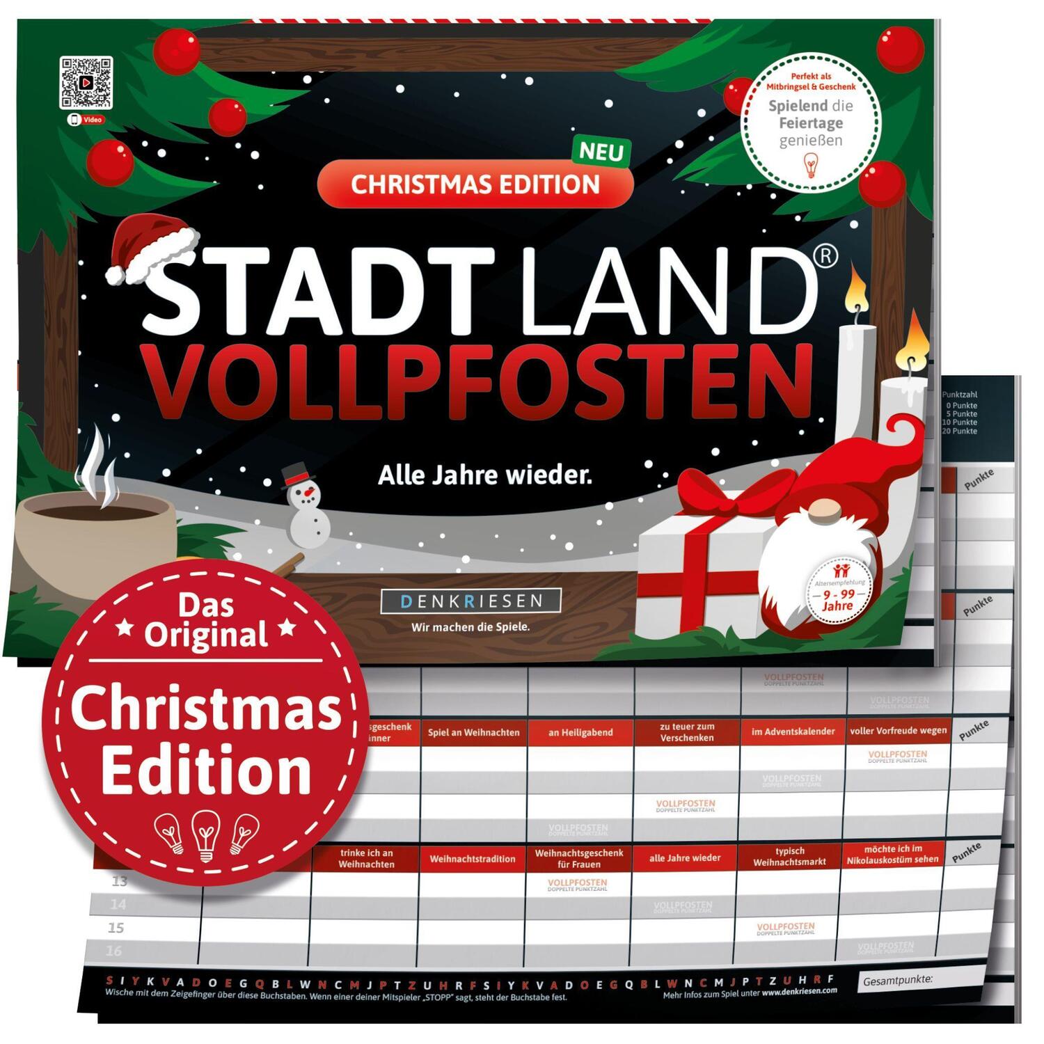 Cover: 4260528093847 | STADT LAND VOLLPFOSTEN® - WEIHNACHTS EDITION - "Alle Jahre wieder."