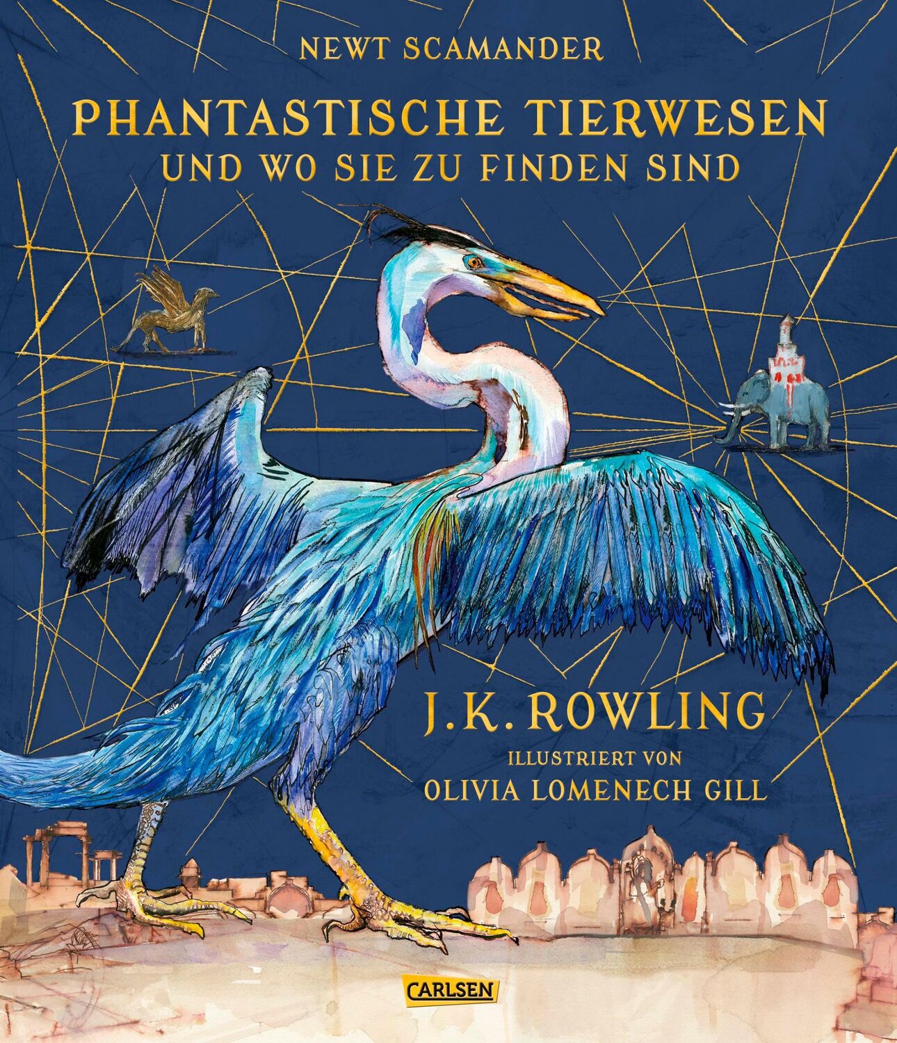 Cover: 9783551556981 | Phantastische Tierwesen und wo sie zu finden sind (farbig...