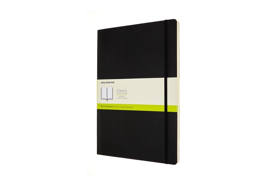 Cover: 8053853602862 | Moleskine Notizbuch A4, Blanko, Soft Cover, Schwarz | Taschenbuch