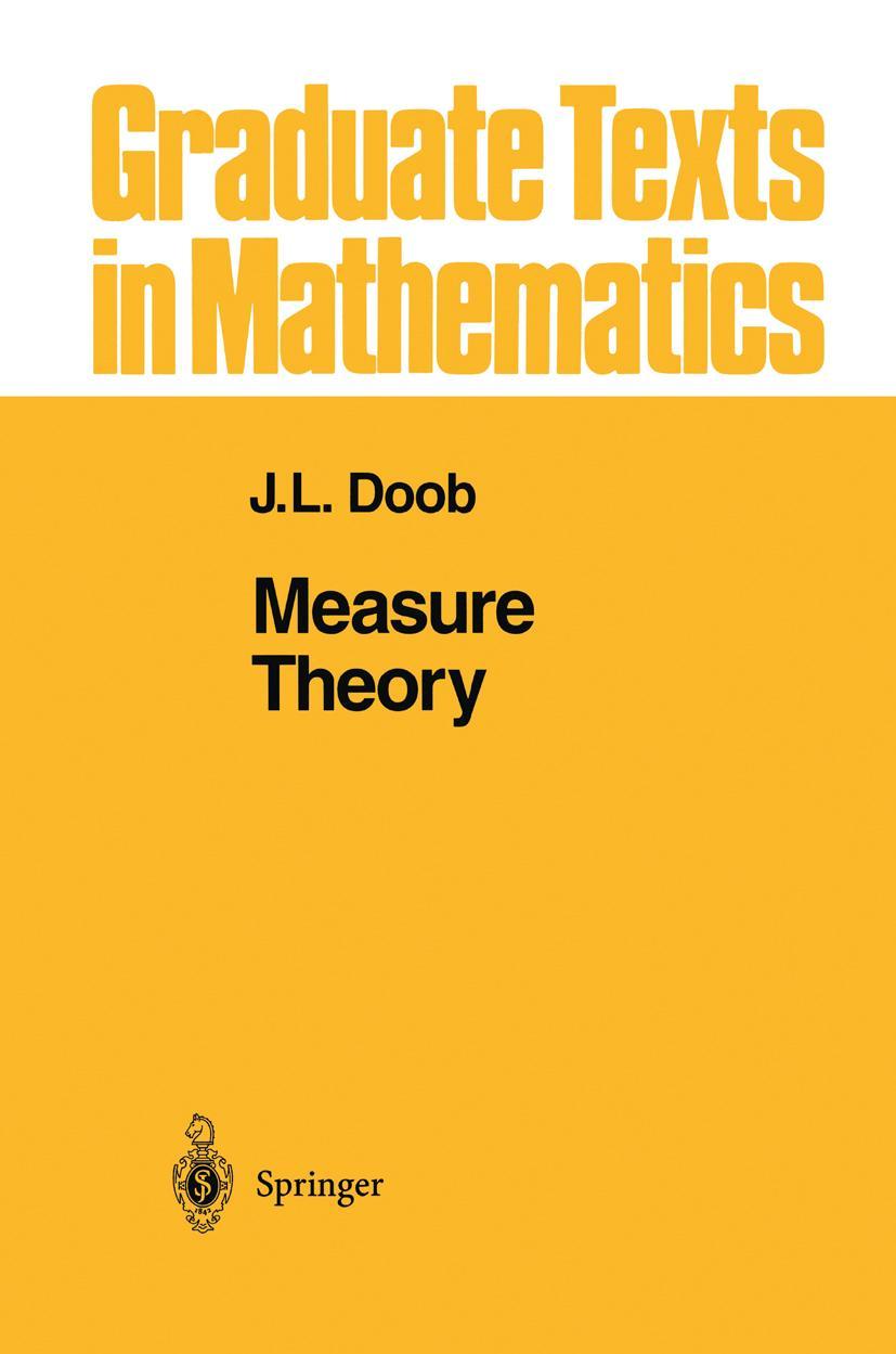 Cover: 9780387940557 | Measure Theory | J. L. Doob | Buch | xii | Englisch | 1993