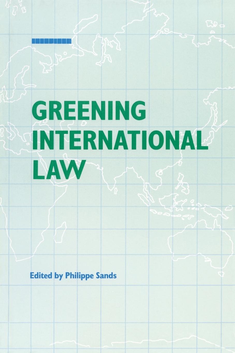 Cover: 9781853831515 | Greening International Law | Philippe Sands | Taschenbuch | Englisch