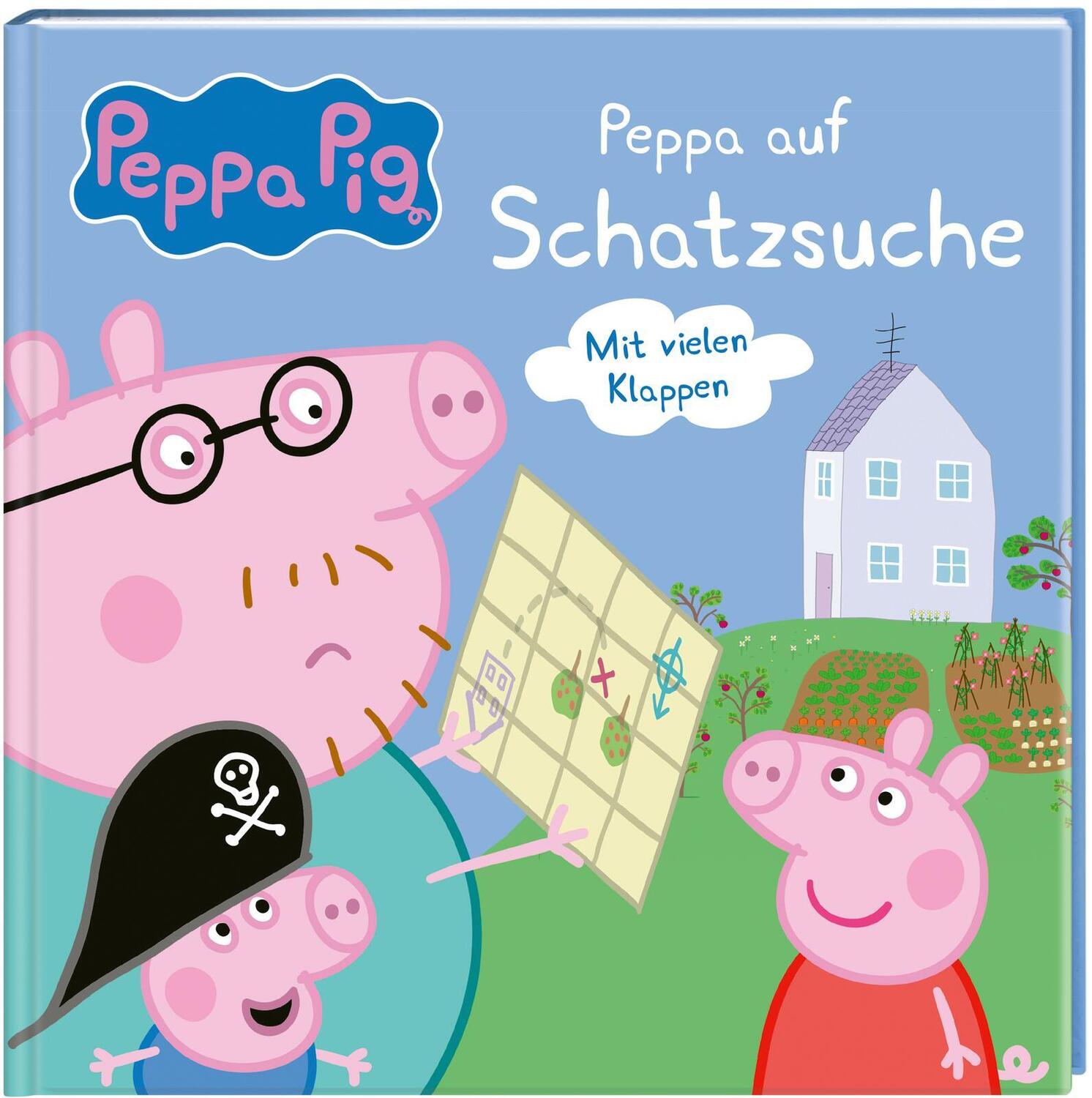 Cover: 9783845122083 | Peppa Wutz Bilderbuch: Peppa auf Schatzsuche | Buch | Peppa Pig | 2023