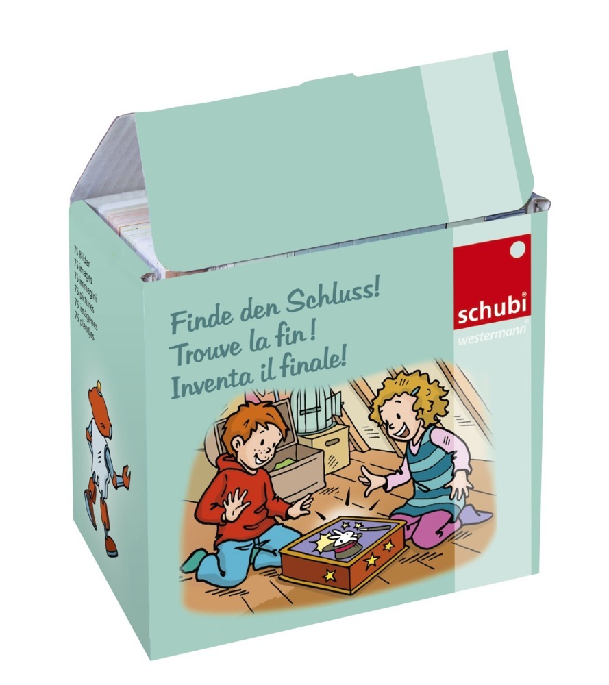 Cover: 9783039763344 | Finde den Schluss! | Bilderbox | Anne Scheller | Box | Deutsch | 2017