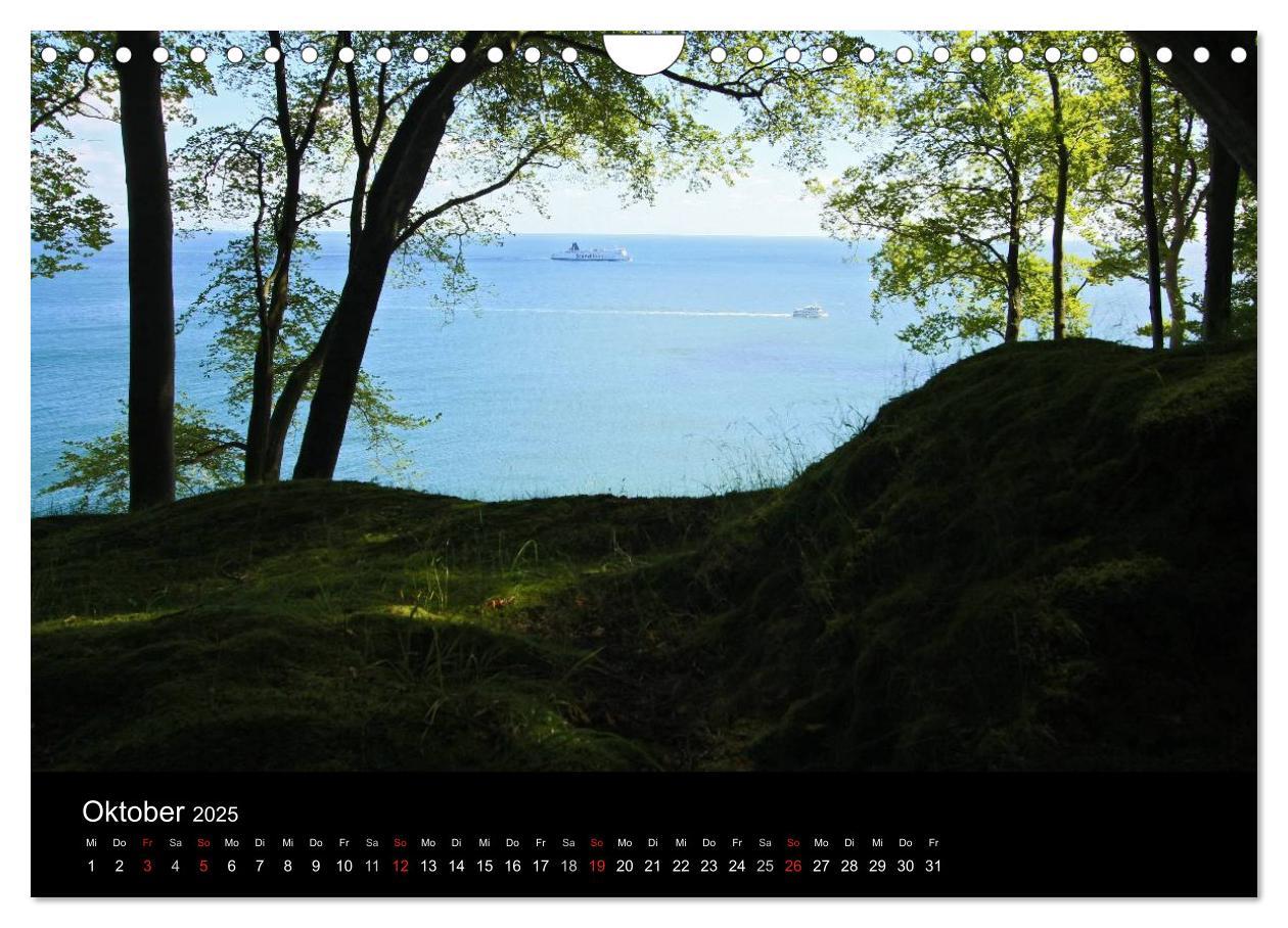 Bild: 9783435841820 | Rügen (Wandkalender 2025 DIN A4 quer), CALVENDO Monatskalender | Hill