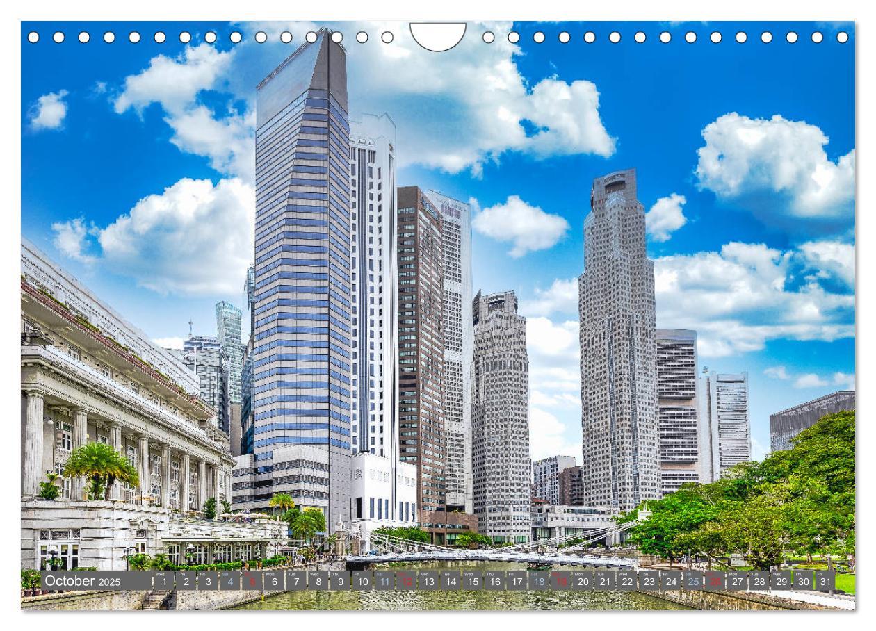 Bild: 9781325941469 | Singapore - Discover Central Area (Wall Calendar 2025 DIN A4...