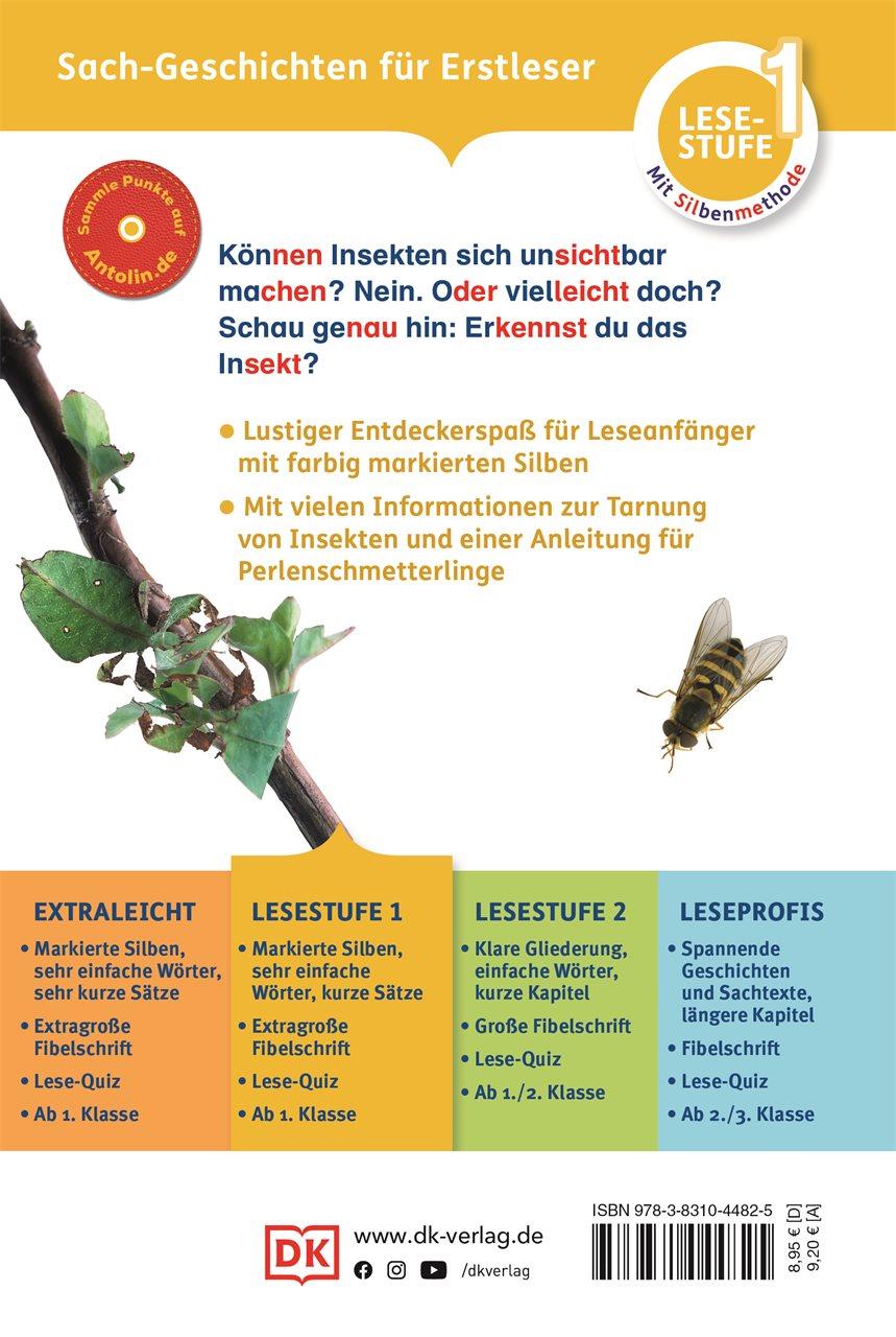 Rückseite: 9783831044825 | SUPERLESER! Insekten, top getarnt | Laura Buller | Buch | SUPERLESER!